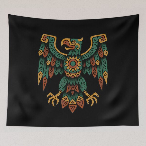 Item preview, Aztec Mayan Eagle Totem Ancient Culture designed and sold by AncientVibes.