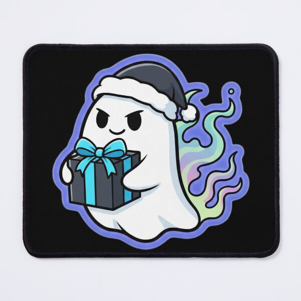 Item preview, Christmas Ghost | Spooky-Cute and Festively Haunting Holiday Graphic designed and sold by Tw1nsAIArt.