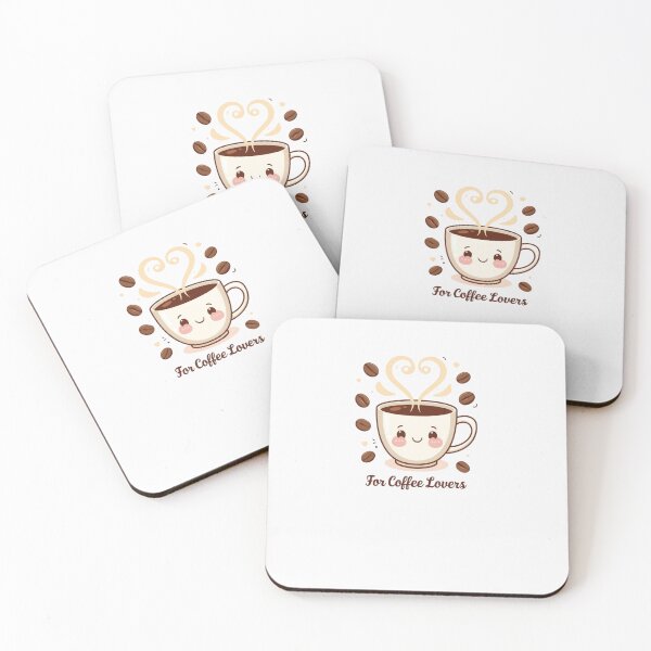 Item preview, For Coffee Lovers ☕ – Cute Cartoon Style designed and sold by Selora1.
