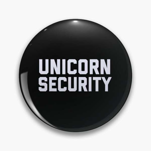 Item preview, Unicorn Security Funny 	 		 designed and sold by olongocintaik.