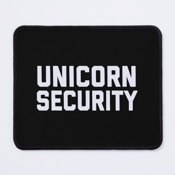 Item preview, Unicorn Security Funny 	 		 designed and sold by olongocintaik.