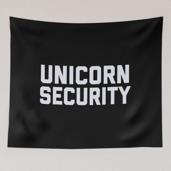 Item preview, Unicorn Security Funny 	 		 designed and sold by olongocintaik.