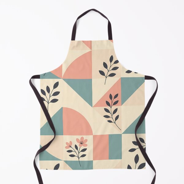 Item preview, Pastel Geometric Floral Flower Leaves, Light Theme, Stylize, Repeated Texture Pattern (image size 8320x12480) designed and sold by Digital-Davinci.