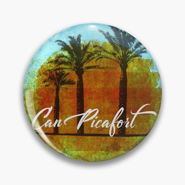 Item preview, Can Picafort beach print designed and sold by Periartwork.