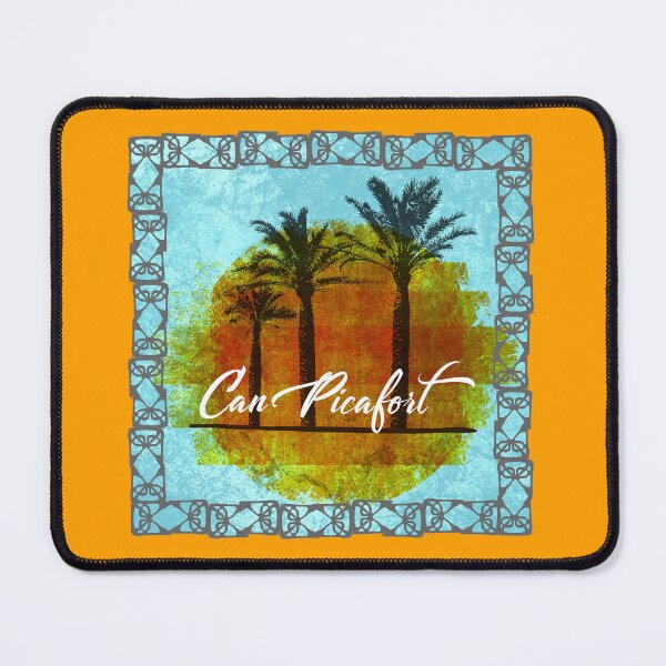 Item preview, Can Picafort beach print designed and sold by Periartwork.