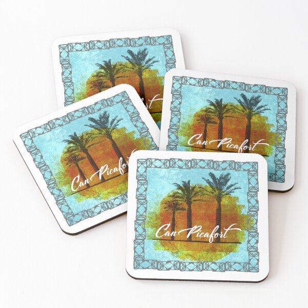 Item preview, Can Picafort beach print designed and sold by Periartwork.
