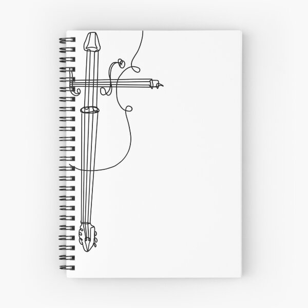 Item preview, Harmony of Strings Drawn with Flowing Contour Lines designed and sold by idtecss.