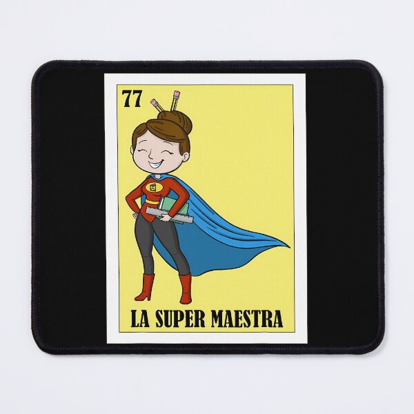 Item preview, Spanish Maestra Lottery Design - Mexican La Super Maestra 		 designed and sold by vayssefriskuh.