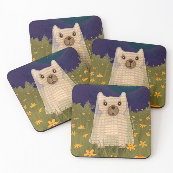 Item preview, Frenchie ghost designed and sold by DaintyStudio.