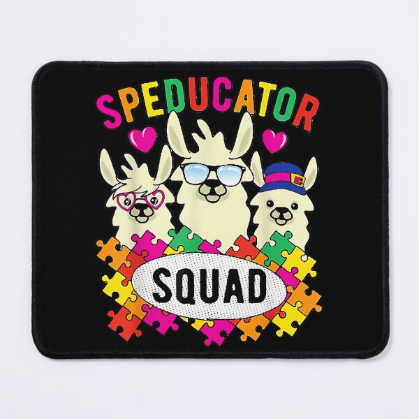 Item preview, Speducator Squad Llama Autism Special Education Teacher Sped designed and sold by azmainbitany.