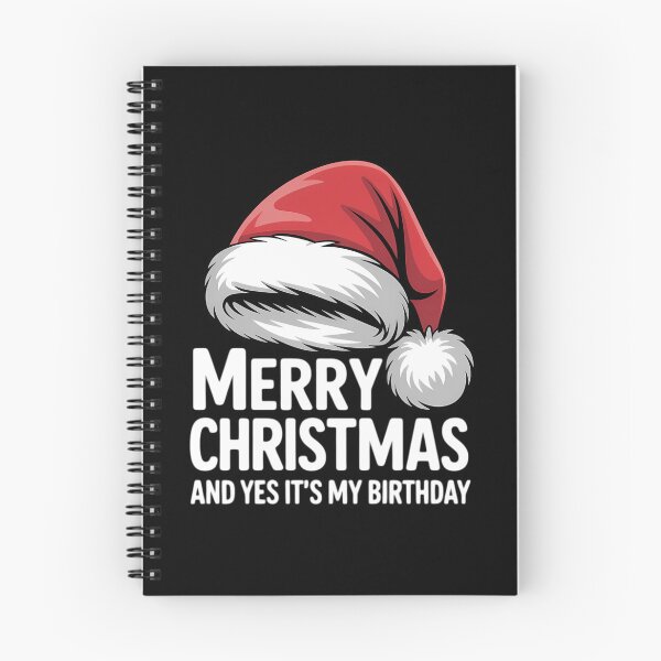 Item preview, Merry Christmas and Yes It's My Birthday December 25th designed and sold by Sunset4Bones.