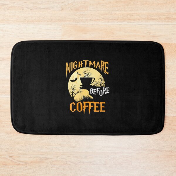 Item preview, 	s Cute Nightmare Before Coffee Halloween Art Funny Mug 	 	 		 designed and sold by rennislimyaz.