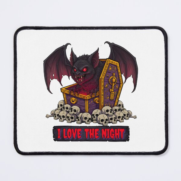 Item preview, A BAT COMING OUT OF THE GRAVE FOR HALLOWEEN designed and sold by infinitearte.