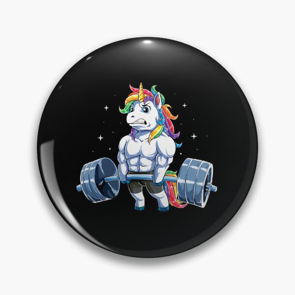 Item preview, Unicorn Weightlifting 	 Deadlift Fitness Gym 	 Tee	 designed and sold by olongocintaik.