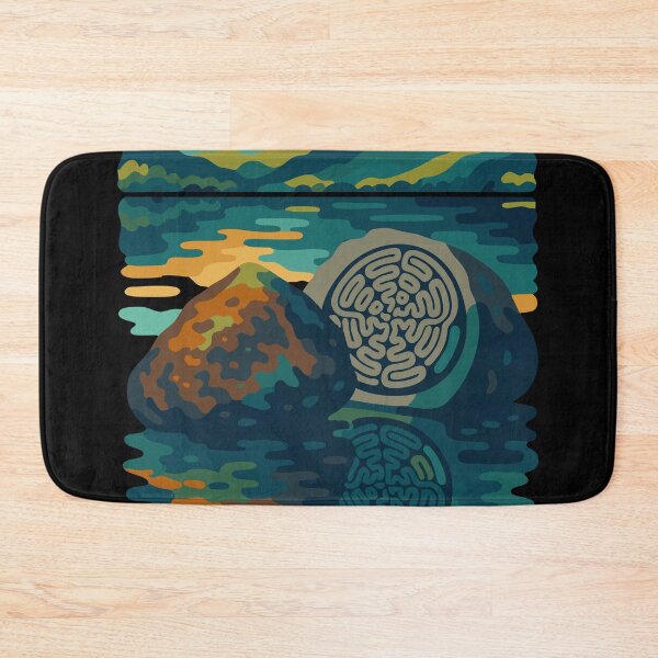 Item preview, Derwent Water Centenary Stones Abstract Design designed and sold by Cumbria Guru.