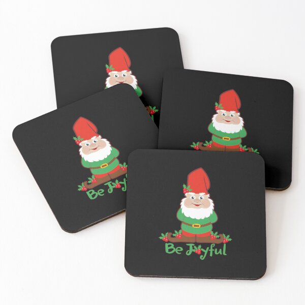 Item preview, Cute Christmas Gnome Be Joyful designed and sold by Dravienart.