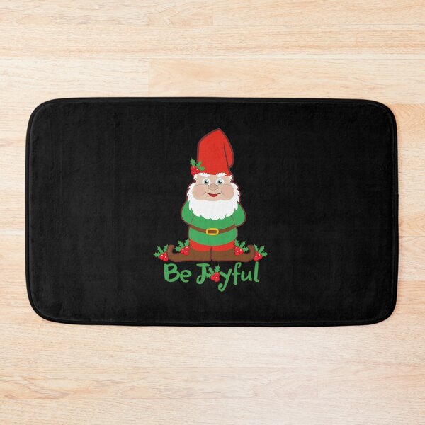 Item preview, Cute Christmas Gnome Be Joyful designed and sold by Dravienart.