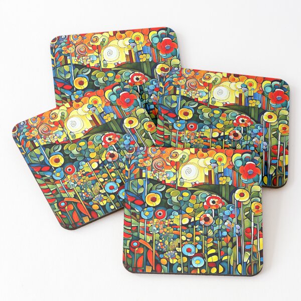 Item preview, Geometric Floral Landscape 1 designed and sold by George Hutton Hunter.