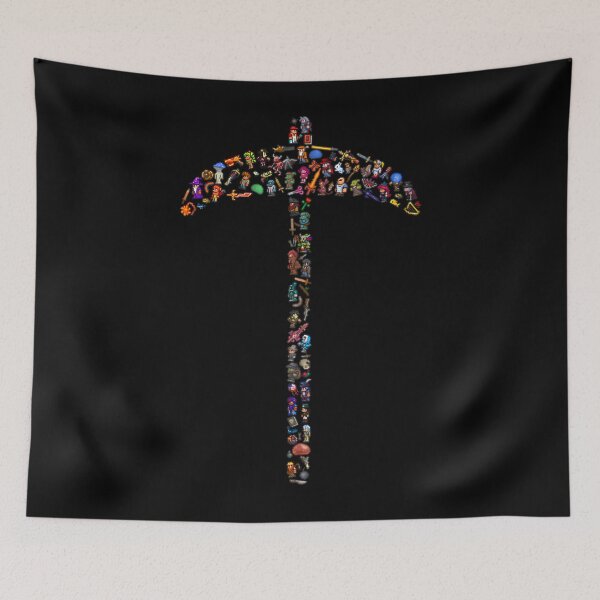 Item preview, Terraria 	 Pixel-Axe	 designed and sold by koljalpangja0.