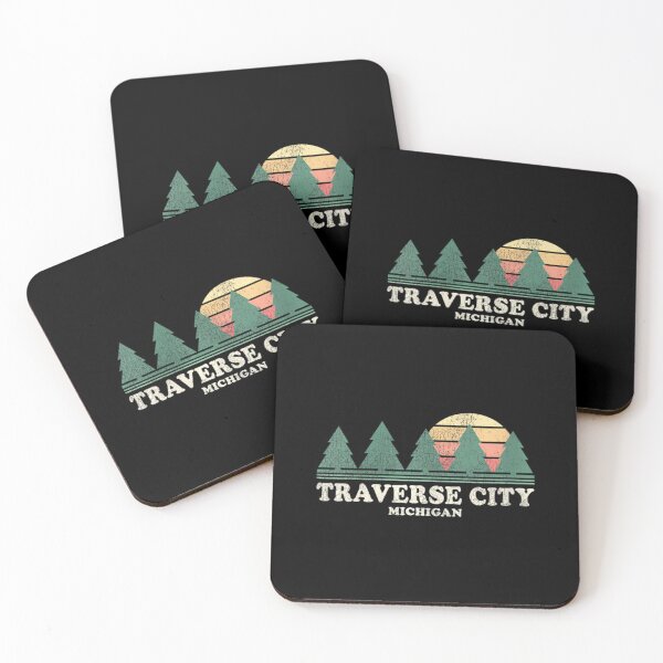 Item preview, 	s Traverse City MI Vintage Throwback Tee Retro 70s Design 	 		 designed and sold by maouripyzek.