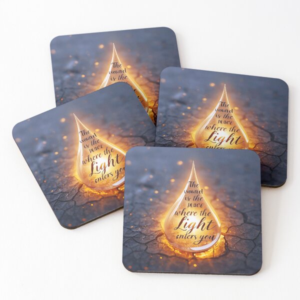 Item preview, The wound is the place where the Light enters you 51 designed and sold by Tom-Johnson.