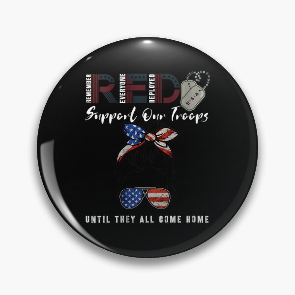 Artikelvorschau, s Am Freitag tragen wir Rot Freitag Militärische Unterstützung Truppen US-Flagge entworfen und verkauft von bossohkennoni.