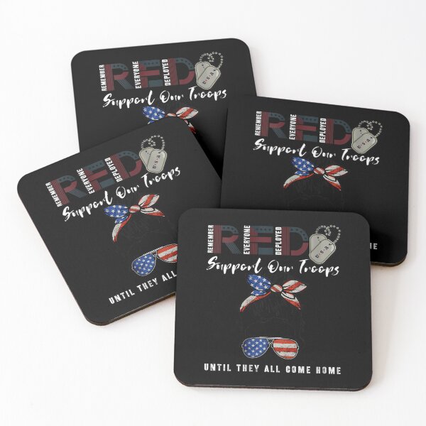 Item preview, 	s On Friday We Wear Red Friday Military Support troops US Flag 	 		 designed and sold by bossohkennoni.