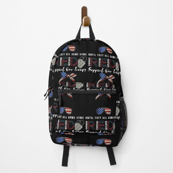 Item preview, s On Friday We Wear Red Friday Military Support troops US Flag designed and sold by bossohkennoni.