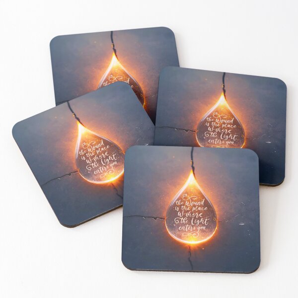 Item preview, The wound is the place where the Light enters you 52 designed and sold by Tom-Johnson.