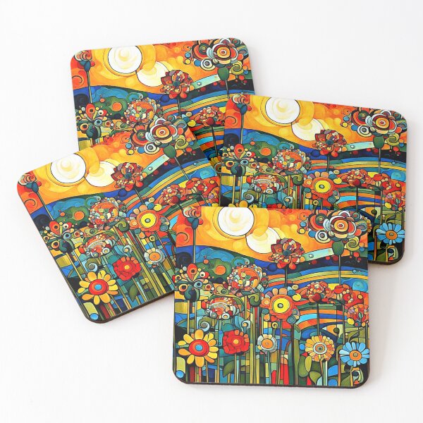 Item preview, Geometric Floral Landscape 2 designed and sold by George Hutton Hunter.