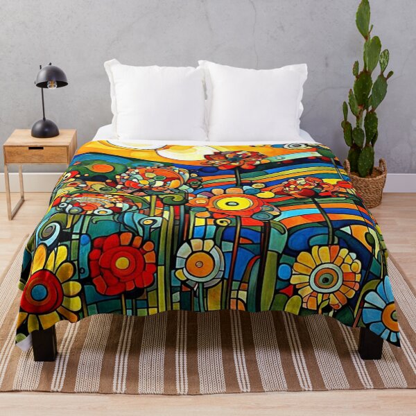Item preview, Geometric Floral Landscape 2 designed and sold by George Hutton Hunter.