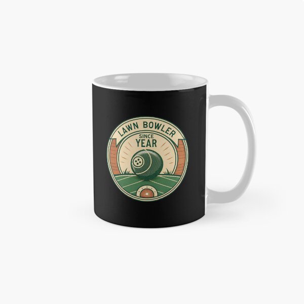 Item preview, Classic Lawn Bowls Emblem Badge | Vintage Lawn Bowling Club Design designed and sold by VividOrganica.