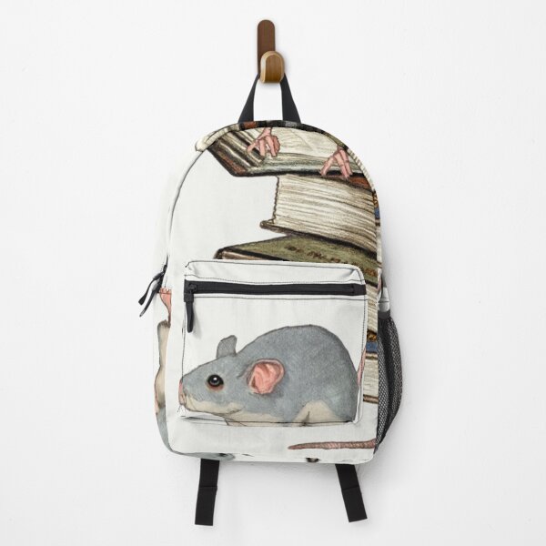 Item preview, Cute MICE Playing on Stack of Books designed and sold by JoyfulWhimsy.