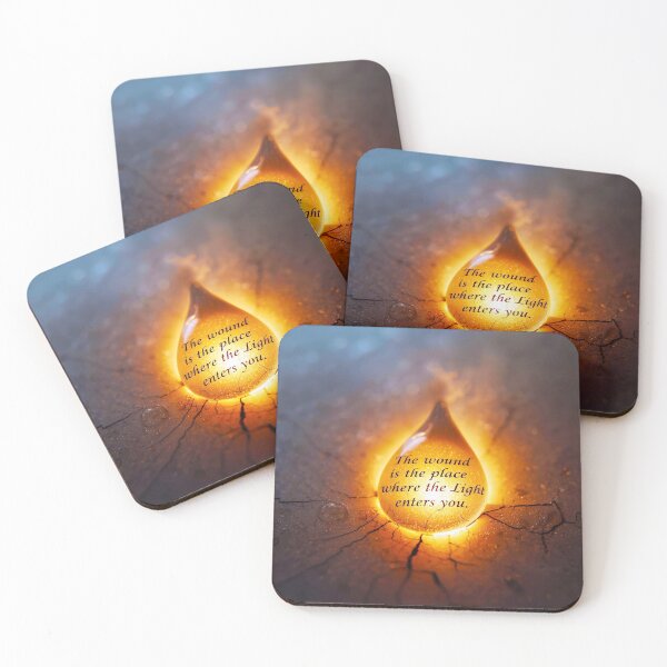 Item preview, The wound is the place where the Light enters you 54 designed and sold by Tom-Johnson.
