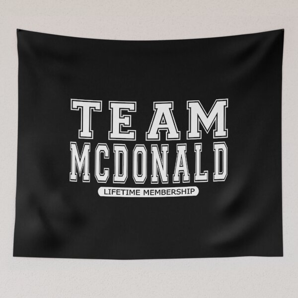 Item preview, Team MCDONALD Family Surname Reunion Crew Member 	 		 designed and sold by fajlalorgief.