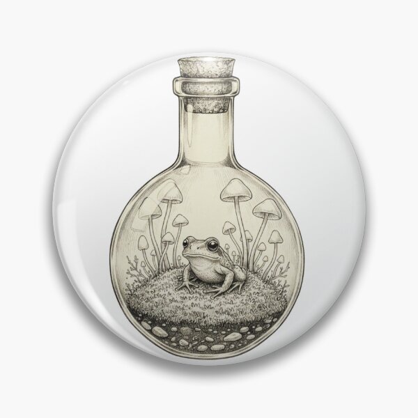 Item preview, Curiosity Contained: Frog & Toadstool designed and sold by Brinkenburger.