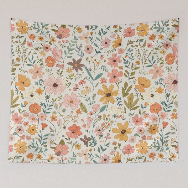 Item preview, Boho Flower Pattern designed and sold by CoolPixels.