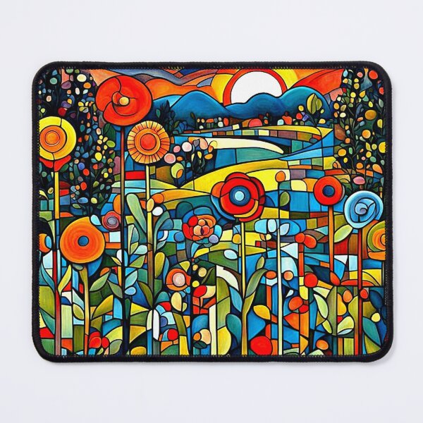 Item preview, Geometric Floral Landscape 3 designed and sold by George Hutton Hunter.