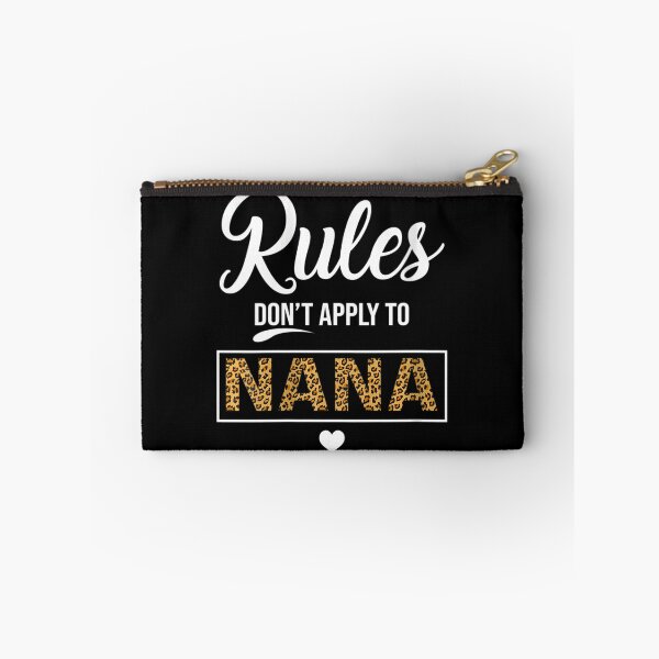 Item preview, 	s Rules Don't Apply To Nana Leopard Funny Mother Day 	 	 		 designed and sold by chaynyunonav.