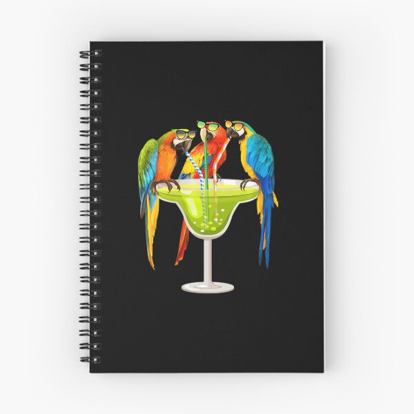 Item preview, 	s Parrots Drinking Margarita On Summer Vacation Birds Tee 	 	 		 designed and sold by bossohkennoni.