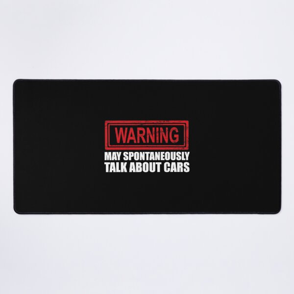 Item preview, Warning May Spontaneously Talk About Cars designed and sold by harviajhinu2.