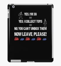 30th Birthday 30 Years Funny Toy Collector Collecting Unboxing Born 1988 iPad Case/Skin
