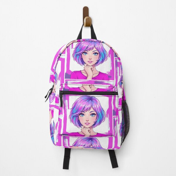 Item preview, Anime Girl Pastel Bob Hair designed and sold by 0606PM.