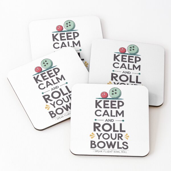 Item preview, Funny Lawn Bowls Quote Design | Keep Calm and Roll Your Bowls designed and sold by VividOrganica.