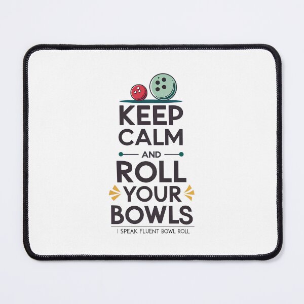 Item preview, Funny Lawn Bowls Quote Design | Keep Calm and Roll Your Bowls designed and sold by VividOrganica.