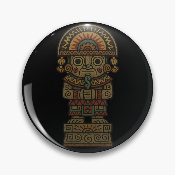 Item preview, Mayan Tribal Idol Ancient Culture Stone Glyph designed and sold by AncientVibes.