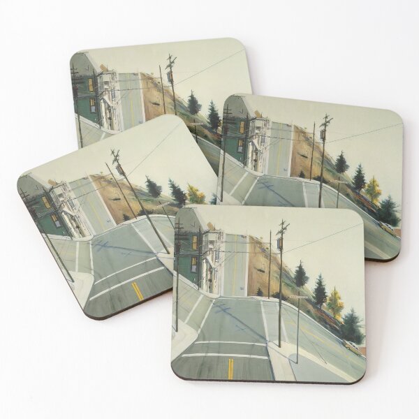 Item preview, 24th Street Intersection - 1977 By Wayne Thiebaud designed and sold by Lipola.