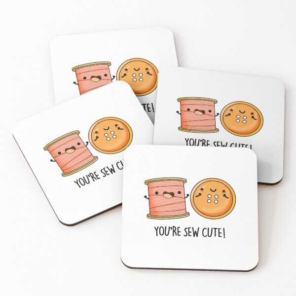 Item preview, You're Sew Cute Sewing Puns  	 designed and sold by shoailsingeym.