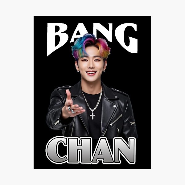 Item preview, Bang Chan designed and sold by WednesdayAndYou.