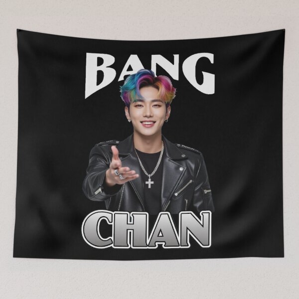 Item preview, Bang Chan designed and sold by WednesdayAndYou.